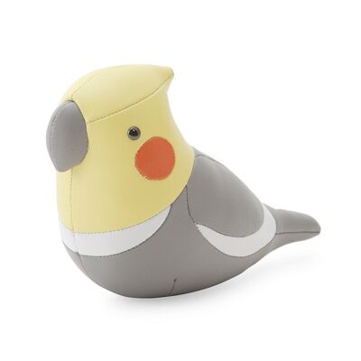 Cockatiel Gray Paperweight 250gr