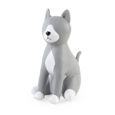 Cat Tuxedo Grey Doorstop 2kg