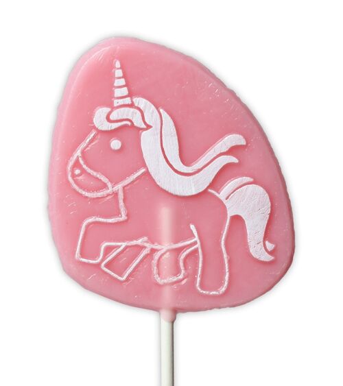 Unicorn Shaped Natural Lollipop