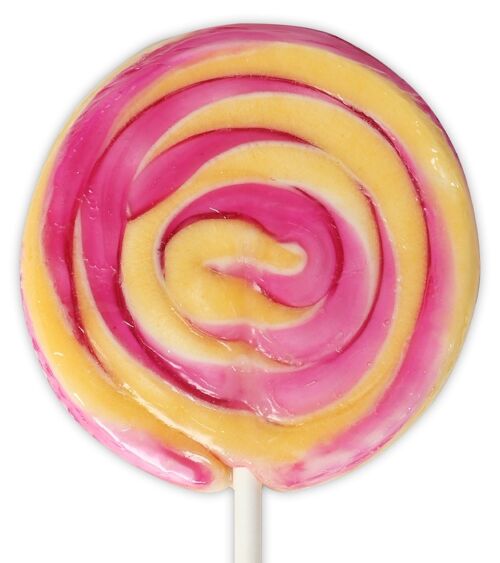 Black Cherry Natural Twirl Lollipop 85g