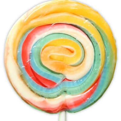 Himbeer Natural Twirl Lollipop 85g