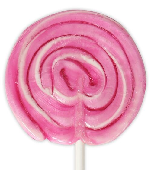 Strawberry Natural Twirl Lollipop 85g