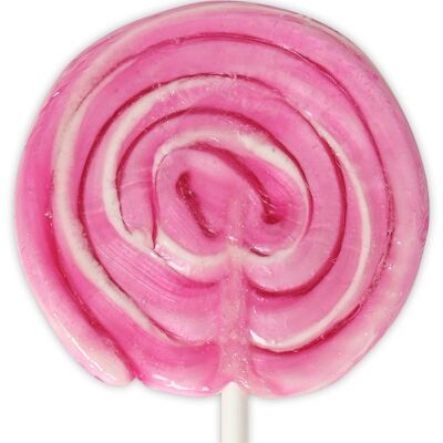 Erdbeer Natural Twirl Lollipop 85g