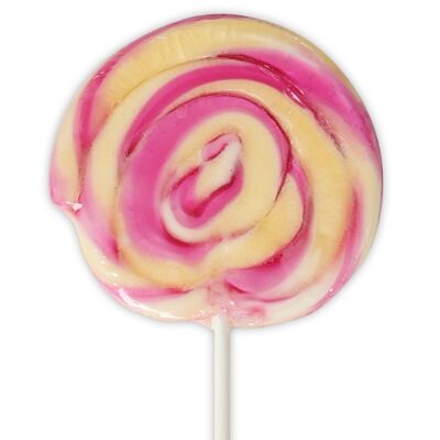 Black Cherry Natural Mini Twirl Lollipop 42g
