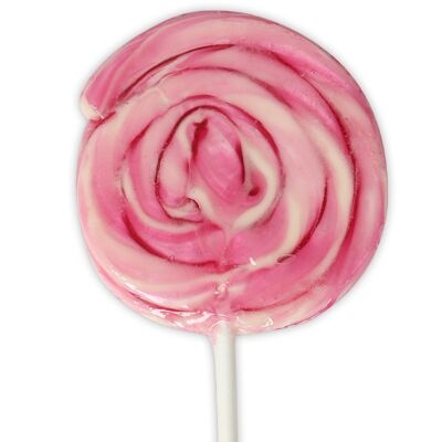 Erdbeere Natural Mini Twirl Lollipop 42g