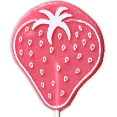 Sucette naturelle en forme de fraise