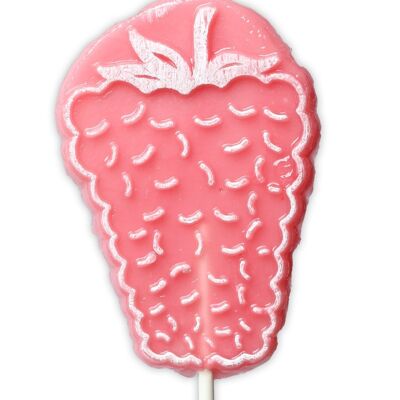 Raspberry Natural Shaped Lollipop