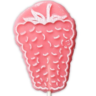 Raspberry Natural Shaped Lollipop