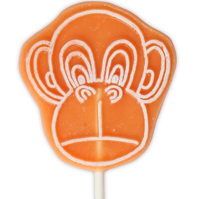 Chunky Monkey Shaped Natural Lollipop