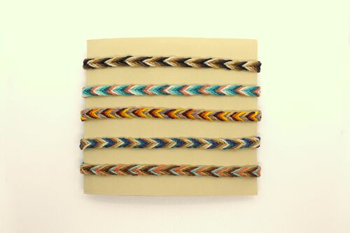 Fishtail bracelets - sold in sets of 5