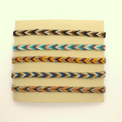 Fishtail bracelets - sold in sets of 5