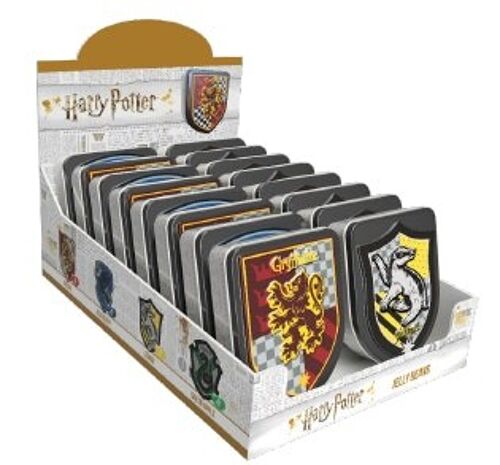 Harry Potter Crest Tins with 28g Jelly Beans mixed Houses
