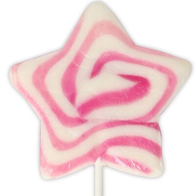 Lecca lecca alla fragola Cheesecake Star Swirl 60g