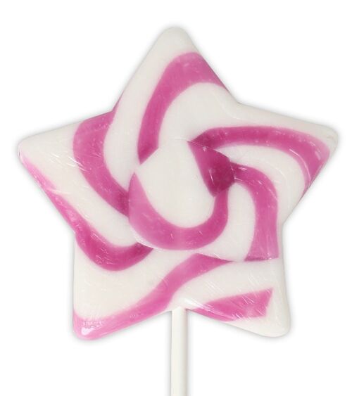 Cherry Pie Star Swirl Lollipop 60g