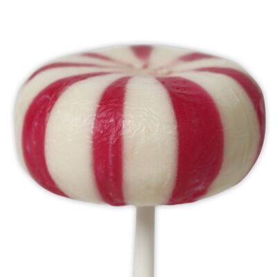 Strawberry Natural Round Lollipop