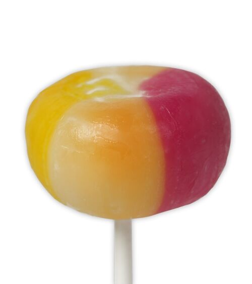 Peach Natural Round Lollipop