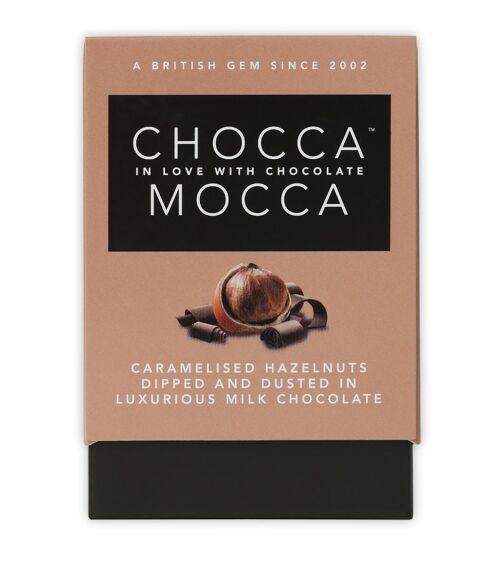 Caramelised Hazelnuts in Milk Chocolate Chocca Mocca Giftbox