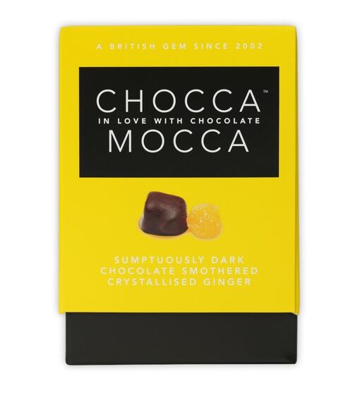 Dark Chocolate Crystallised Ginger Chocca Mocca Giftbox