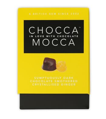 Coffret Chocolat Noir Gingembre Cristallisé Chocca Mocca 1
