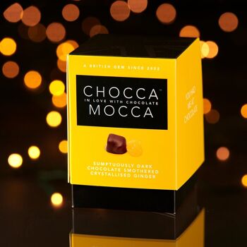 Coffret Chocolat Noir Gingembre Cristallisé Chocca Mocca 2
