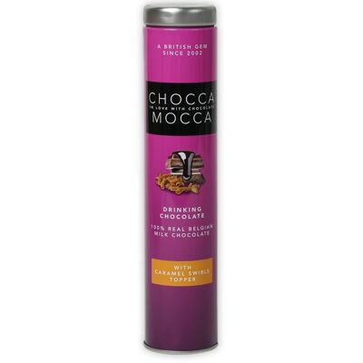Chocca Mocca Hot Chocolate Drink mit Karamellstrudeln