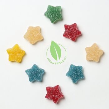 Jelly Stars Gelées Vegan Bonbons Naturels Sachet 200g 2