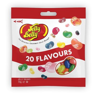 70g Jelly Belly 20 Sabores Bolsa (42375)