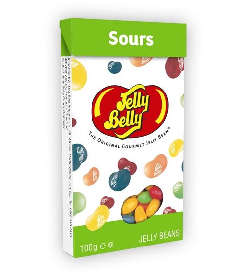 Jelly Belly 100g Boxed Sours Mix Box 72186