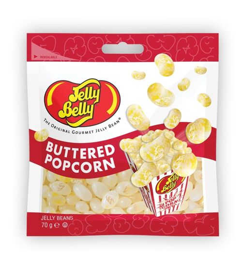 Jelly Belly 70g Buttered Popcorn Bag 42309