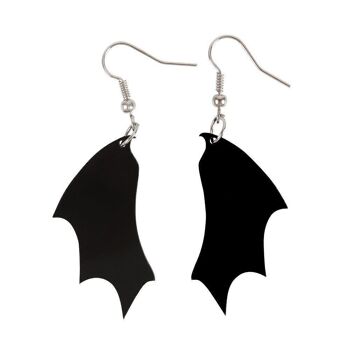 Boucles d'oreilles aile de chauve-souris 1