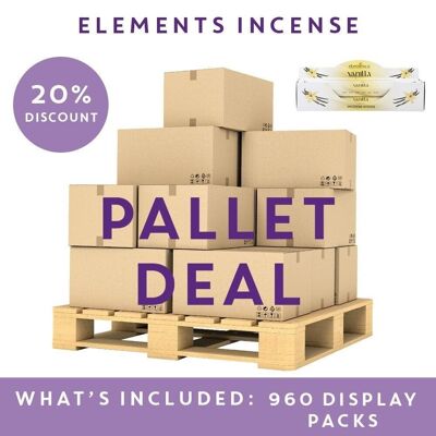 Pallet Deal of Elements Incienso