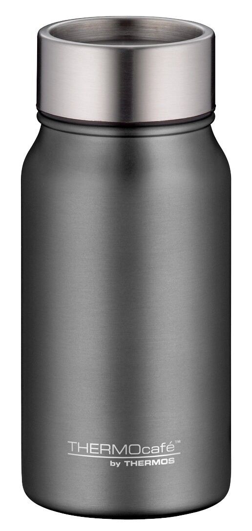 Insulated drinking mug, TC DRINKING MUG 0.35 l, stone gray mat