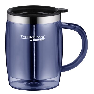 Insulating cup, TC DESKTOP CUP 0.35 l, midnight blue polished