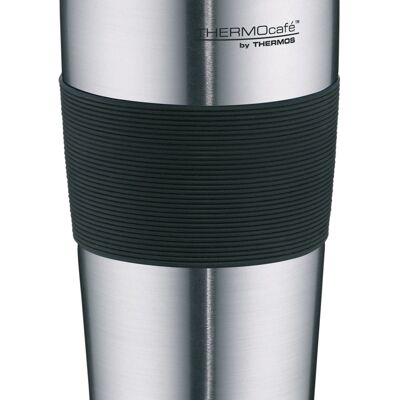 Insulated drinking mug, TC THERMO PRO 0.40 l, stainless steel mat