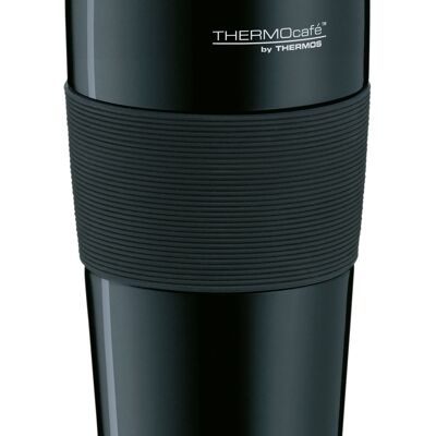 Insulated drinking mug, TC THERMO PRO 0.40 l, charcoal black mat