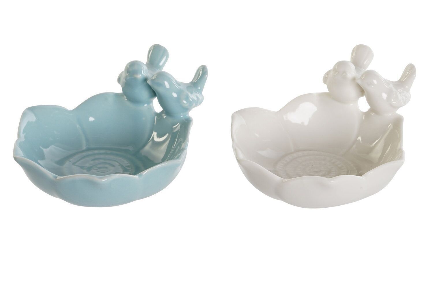 PORZELLAN-TASCHENTABLETT 13X11X6 VÖGEL 2 BD207456