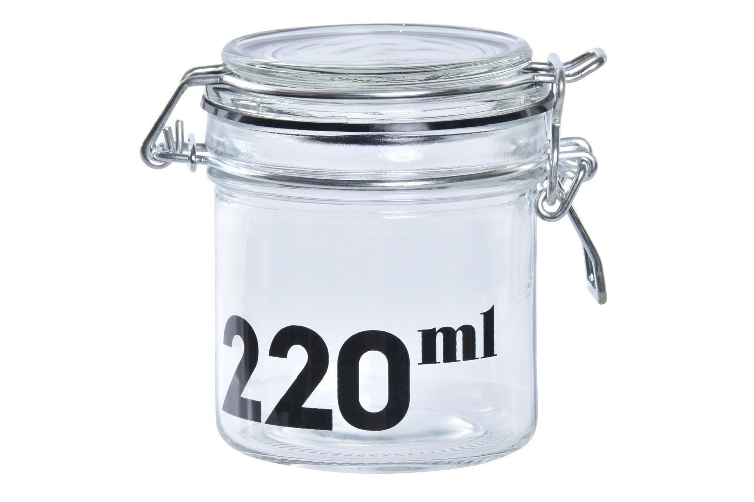 GLASDOSE AUS EISEN 8,5X11X10 220 ML, SCHWARZ BH179300