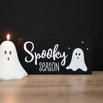 Panneau suspendu Spooky Season 4