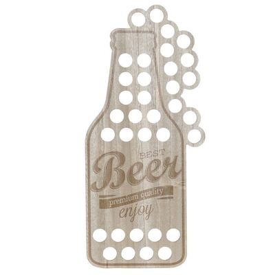 DECORAZIONE PARETE MDF 25X1X55 PIATTI BIRRA DP170724