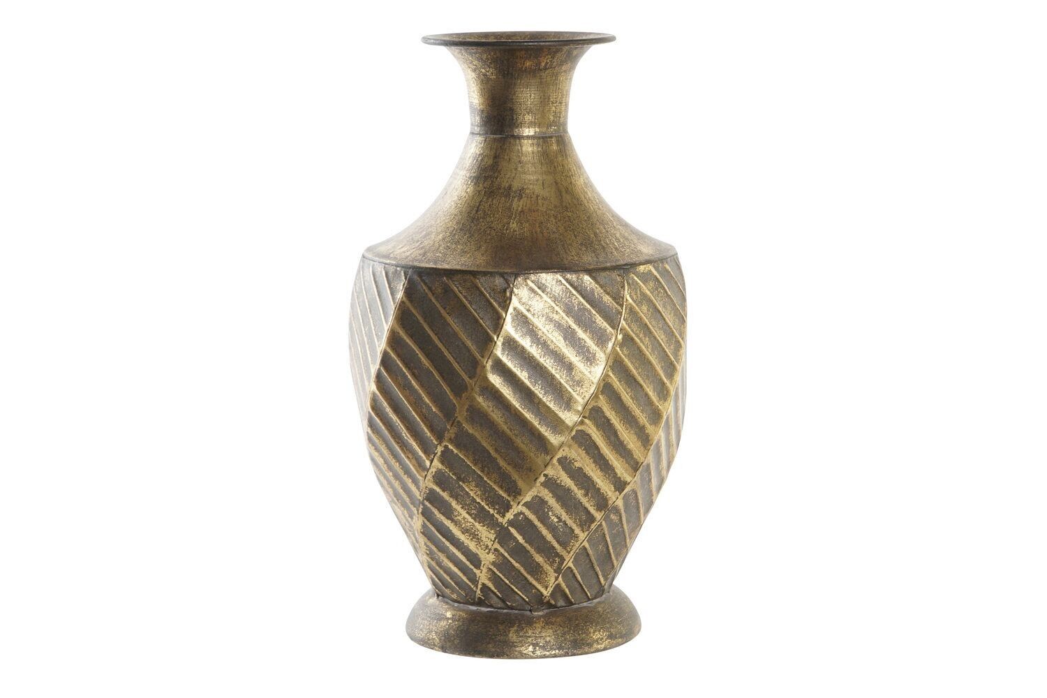 METALLVASE 21X21X37 GOLDEN JR195552