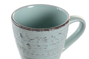 MUG GRÈS 13X13X10,5 400 ML, BLEU LC120257 4