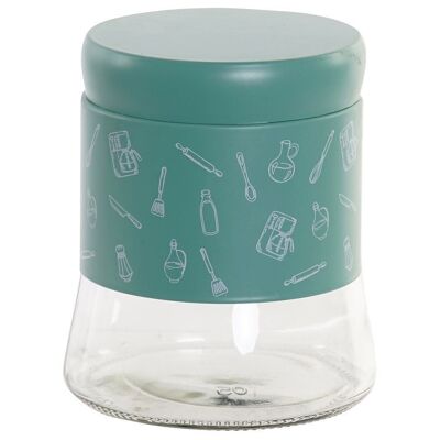 VASO INOX 11X11X13,5 800 SOFT VERDE MENTA LC172002