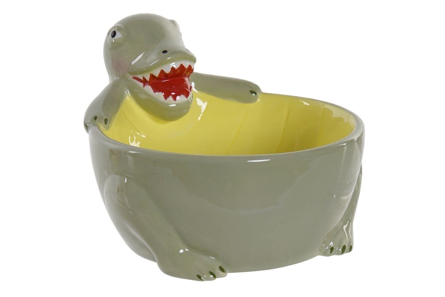 SCHÜSSEL DOLOMITE 13,7X15,7X10,2 313 GRÜNER DINOSAURIER LC173477