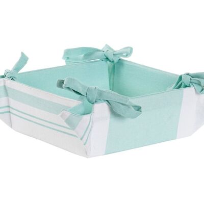 COTTON BASKET 34X34X34 MINT GREEN LC173643