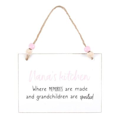 Nana's Kitchen Schild zum Aufhängen