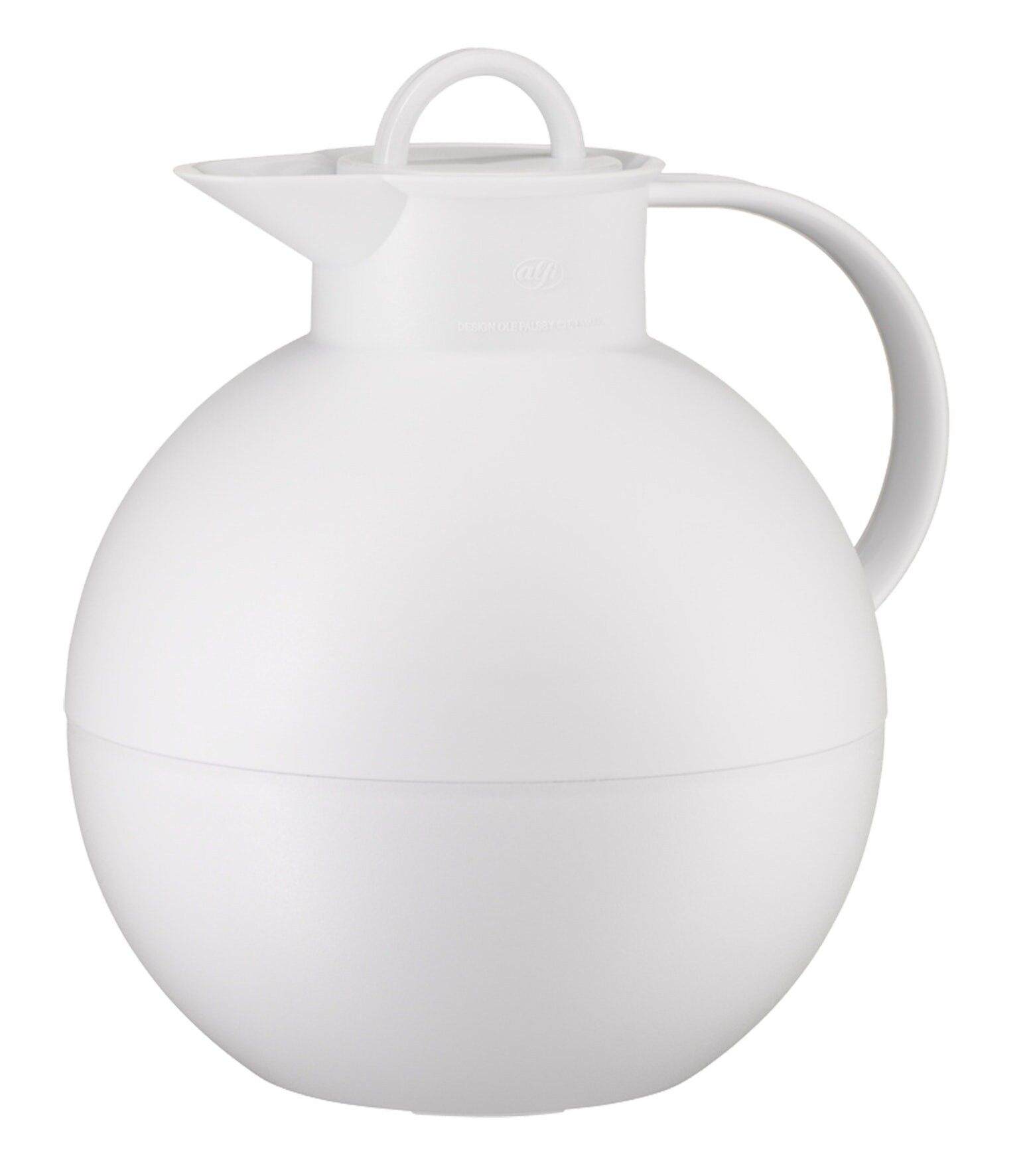 Caraffa sottovuoto, KUGEL 0,94 l, cocco bianco opaco