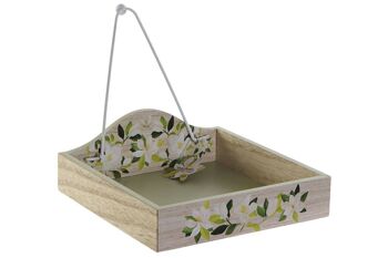 PORTE SERVIETTE MDF METAL 18X18X4.2 MAGNOLIO 2 ASSORTIMENTS. LC175973 3