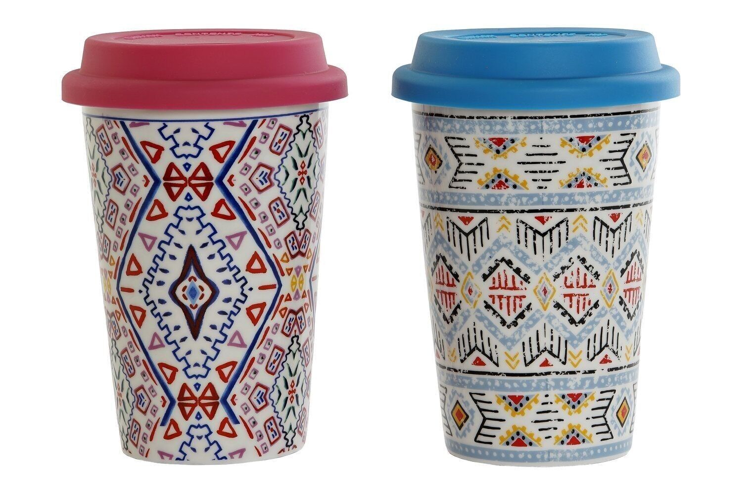 SILIKON-PORZELLANBECHER 9,7X9,7X14 400 ML, 2 SORTIMENTE. LC177069