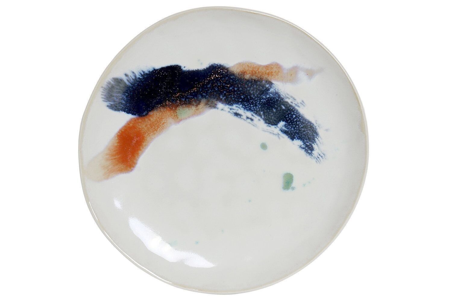 PLATTE AUS GLASIERTEM STEINZEUG 20,5X20,5X2 WEISS LC179310