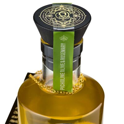 Olio culinario di oliva Picholine & rosmarino Oleisys® olive - Scatola da 12 bottiglie da 200ml